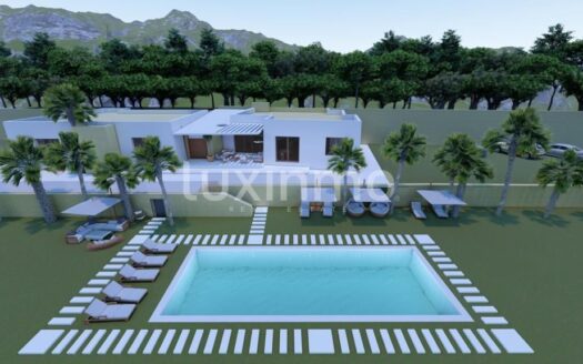 Luxe villa in aanbouw in Sant Josep de sa Talaia - Gebouwd met vergunning verleend onder eerdere regelgeving