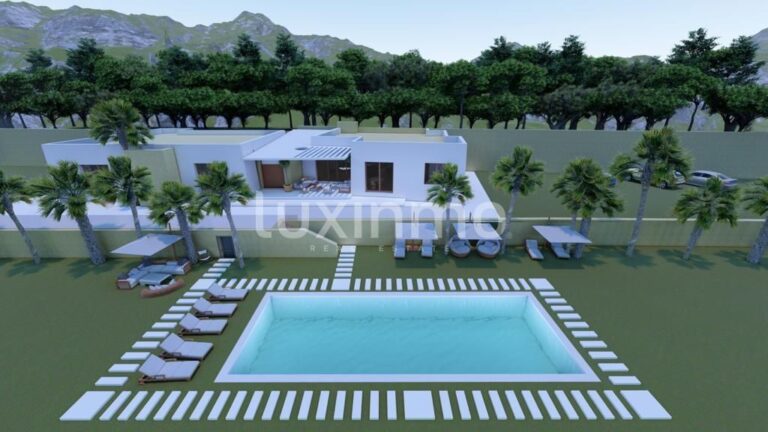 Luxe villa in aanbouw in Sant Josep de sa Talaia - Gebouwd met vergunning verleend onder eerdere regelgeving