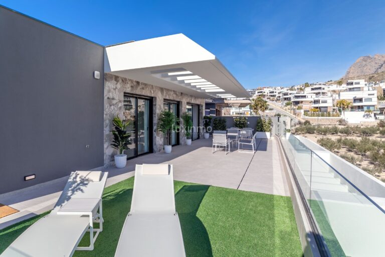 Prachtig appartement te koop met uitzicht op zee in Finestrat